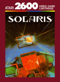Solaris Atari 2600  box art